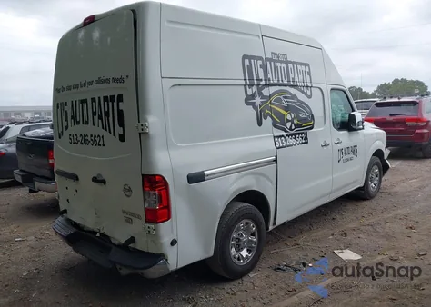 2015 Nissan Nv Cargo Nv3500 Hd Sl V8 from USA, damaged, VIN 1N6AF0LY0FN809267